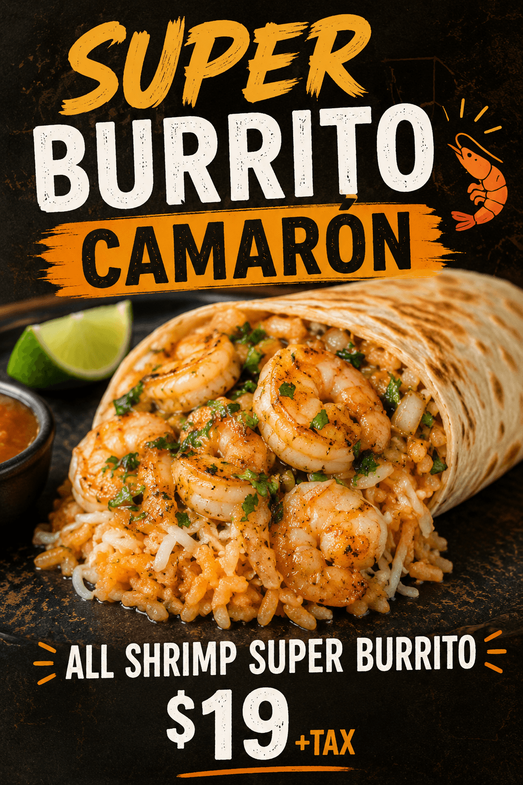 Super Burrito Camaron