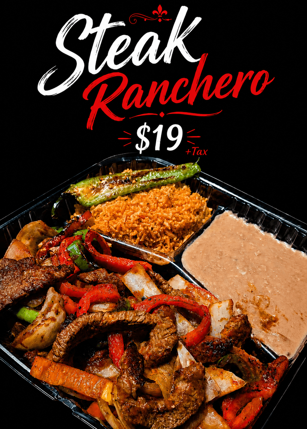 Steak Ranchero Plate